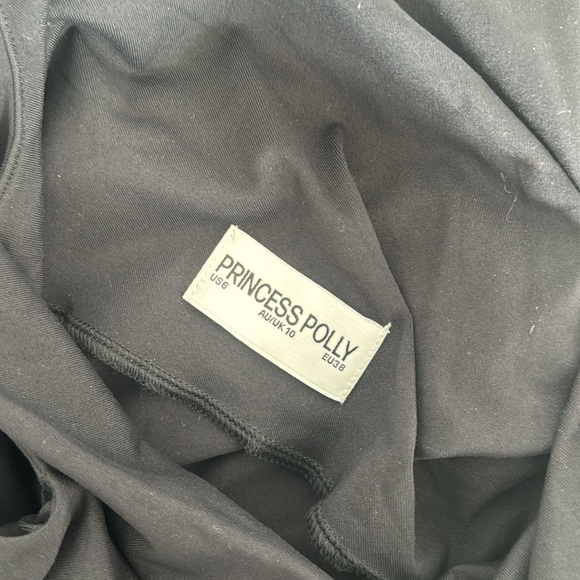 PRINCESS POLLY Marcou Black Mini Dress - Picture 10 of 10